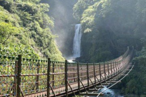 嘉義觀音瀑布開園！水量充沛超壯觀 開放售票入園