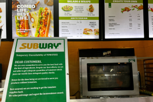 都通膨害的！印度Subway不但沒了番茄 也不再免費提供「這東西」