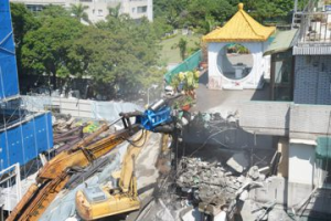 大直塌陷案開拆被嫌擾民 建管處限縮大型機具施工時間