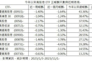 台股波動難息 大華投信：高股息 ETF 攻守兼備