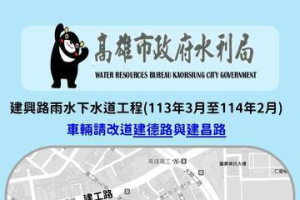 高市建興路下水道整修工期1年 居民盼改善道路下陷及淹水