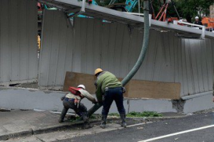 慶城街建案工地昨施工釀道路坍塌 北市府公布最新監測判讀結果