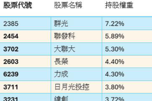 有申購就有賺？ 00939成分股及比例出爐