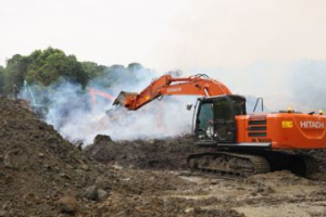 芎林廢木場燒8天7夜釀空汙 竹縣府將開罰還要查違建