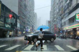 鋒面影響高雄大雨磅礡 上午11時已達豪雨等級