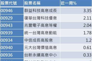 月配台股 ETF 搶搭台股多頭行情 這檔新兵表現最佳