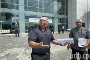 中科二期擴建 地主帶雞蛋抗議鑑價不公 管理局：爭取優惠補償