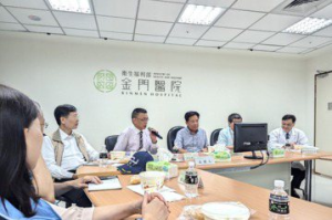 醫福會蒞金視察金門醫院 關切新建第二醫療大樓