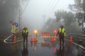 屏東山區總雨量預達1800毫米 台24線往霧台道路封閉