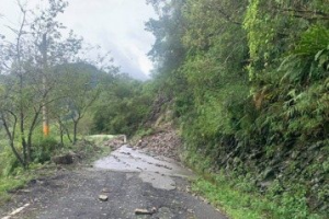 凱米過後山區聯外道路坍方 霧台鄉阿禮自觀區遊程暫停