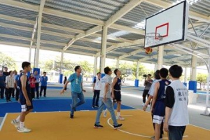 打球不必日曬雨淋 宜蘭2公園光電風雨球場 相繼啟用