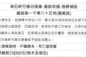 男子對父母家暴被趕出門當街友 病死醫院父母無力安葬