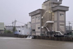 台南日降雨200毫米 水利局：抽水319萬噸雨停快速退水