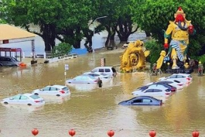 凱米颱風汽機車泡水台南有補助 議員要求小店泡水比照辦理