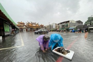 南市凱米颱風後6例類鼻疽1死 接觸土壤或汙水務必做好防護