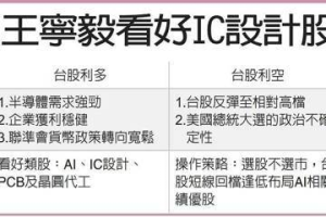 就市論勢／IC設計、晶圓代工 可低接