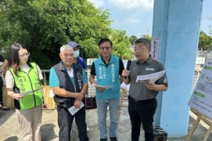 台中清水橋江南街改善步道將增遊憩處 外埔路平完工