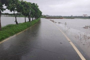 山陀兒颱風宜蘭全縣大雨、豪雨 80處淹水感測器已觸發10處