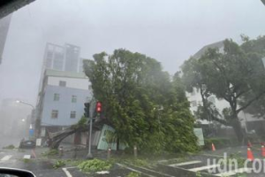 山陀兒颱風預計12:30從旗津、小港登陸 高市府發簡訊提醒市民避難