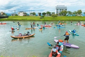 獨木舟、SUP 冬山河開放下水